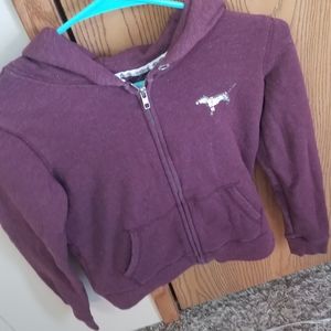 Vs PINK bling zip up hoodie